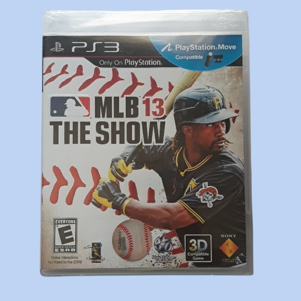 MLB 13 The Show Sony PlayStation 3 PS3‎ New Sealed Andrew McCutchen Baseball